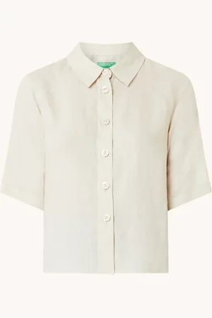 Benetton Blouse van linnen