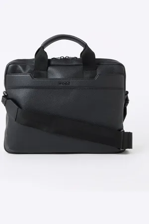 HUGO BOSS Speedyork laptoptas met 13 inch laptopvak