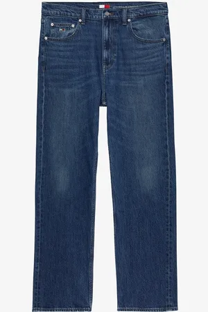 Tommy Hilfiger Otis straight leg jeans met donkere wassing