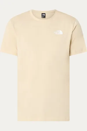 The North Face T-shirt met logo- en backprint