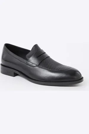 HUGO BOSS Tayil loafer van leer