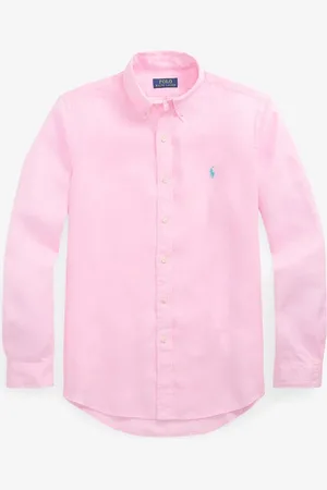 Ralph Lauren Custom Fit overhemd van linnen