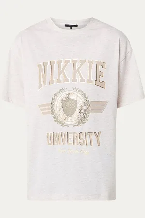 NIKKIE. T-shirt met logoprint