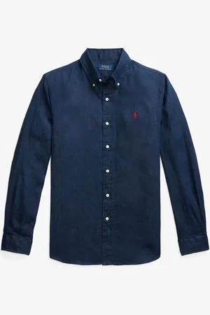 Ralph Lauren Custom Fit overhemd van linnen
