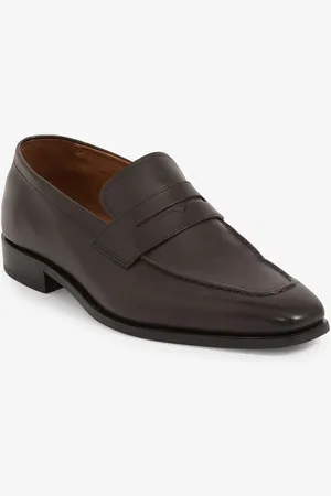 Reiss Gartlett loafer van leer