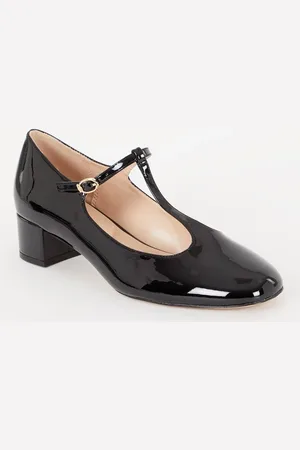 Dune Believable Mary Jane pump met lakfinish