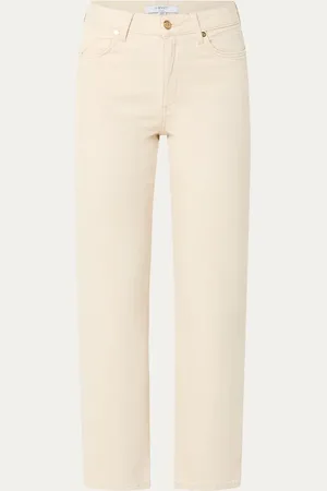 L.K. Bennett L-K-Bennett Clara high waist straight leg jeans met gekleurde wassing
