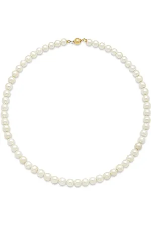 Diamond Point Ketting van geelgoud Rivièra