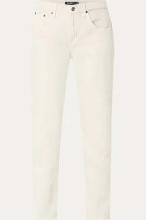 Ralph Lauren High waist slim fit jeans in lyocellblend