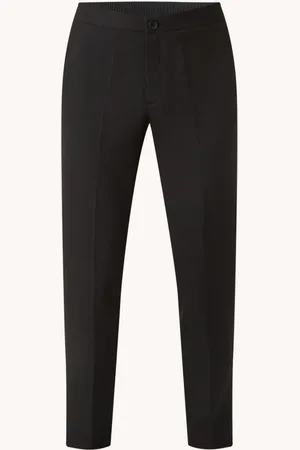 Sandro Slim fit pantalon met steekzakken