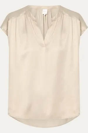 Josephine & Co Jaimy tuniek van satijn met V-hals