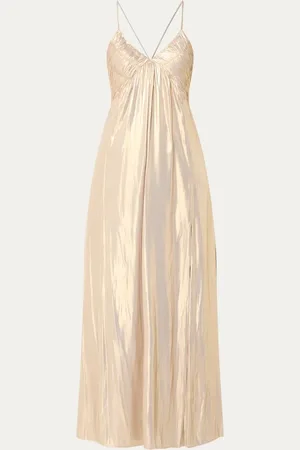 Zadig & Voltaire Rayonne maxi jurk van satijn met split