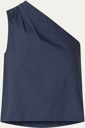 Alchemist Levy asymmetrische top met geplooid detail