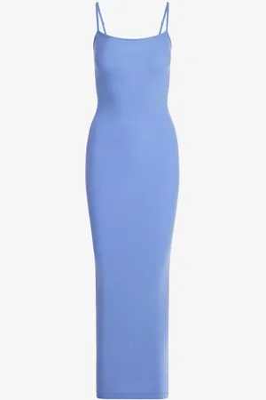 SKIMS Soft Lounge maxi jurk met ribstructuur