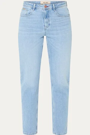 Mos Mosh MMElly high waist slim fit jeans met lichte wassing