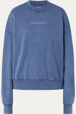 Armedangels Alizaa sweater van biologisch katoen met logo