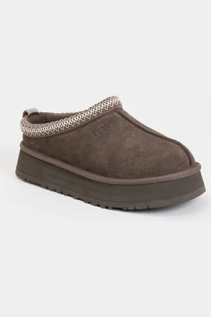 UGG Tazz instapper van suède met schapenvacht