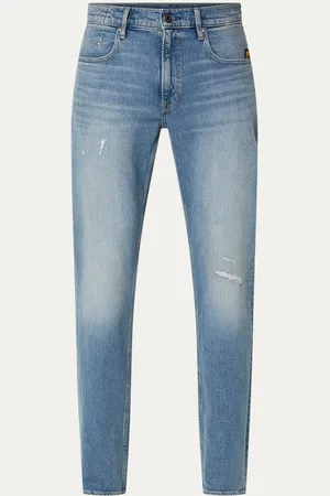 G-Star Mosa straight leg jeans met destroyed afwerking