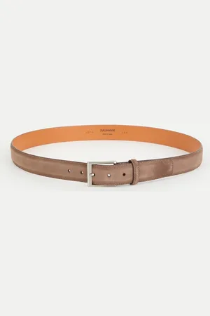 Magnanni Crostidifu Schore riem van suède