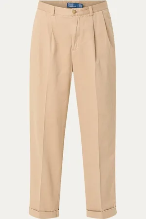 Ralph Lauren High waist loose fit chino met steekzakken