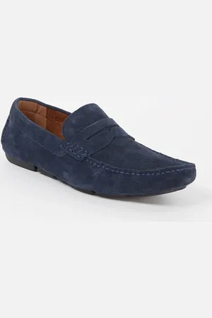 Dune Bradlay mocassin van suède