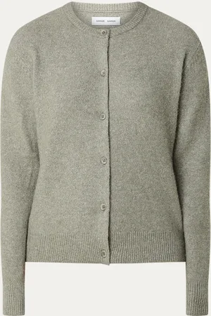 Samsøe Samsøe Nor fijngebreid vest in alpaca wolblend