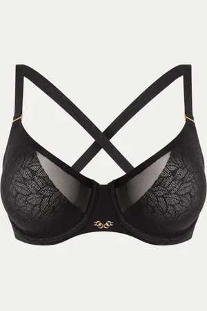 Chantelle Naadloze beugel bh met kant en mesh