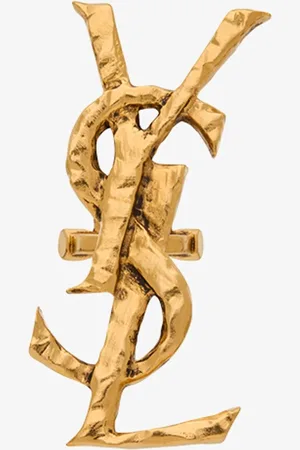 Saint Laurent Cassandre enkele oorclip met logo