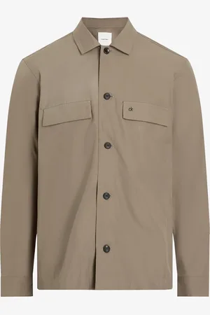 Calvin Klein Overshirt met borstzakken