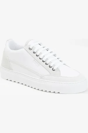 Mason Garments Tia Miscela sneaker van leer met suède details