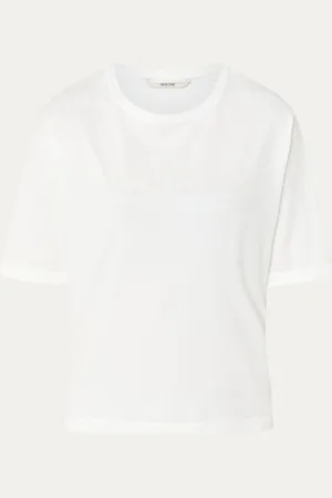 Moscow Spray T-shirt van biologisch katoen met logoprint