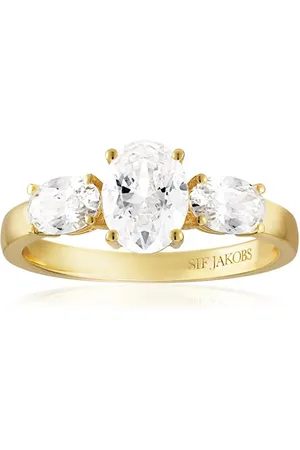 Sif Jakobs Ellisse Tre ring verguld