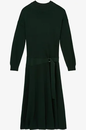 Reiss Alina maxi jurk met ceintuur