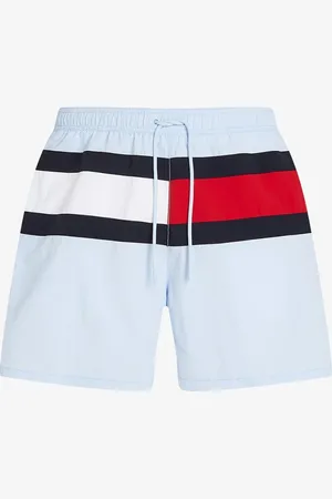 Tommy Hilfiger Zwemshorts met steekzakken en logoprint