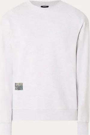 Denham Boro sweater met logo- en backprint