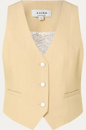 Aaiko Alica gilet met paspelzakken