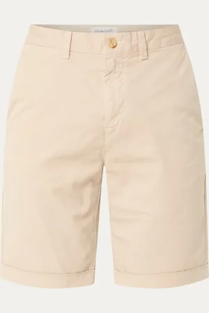 GANT Straight fit korte chino met steekzakken