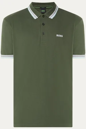 HUGO BOSS Paddy regular fit polo van piqué katoen met logo