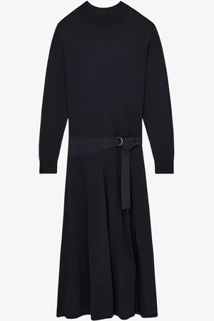 Reiss Alina maxi jurk met ceintuur