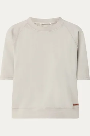 Moscow Cropped sweater met ronde hals