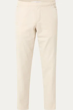 SELECTED Tapered fit chino in lyocellblend met steekzakken