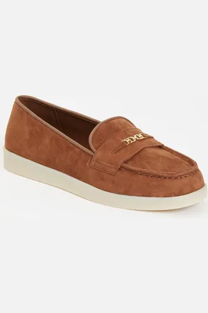 Dune Graciela loafer van suède