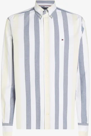 Tommy Hilfiger Heritage Oxford regular fit overhemd in biologische katoenblend