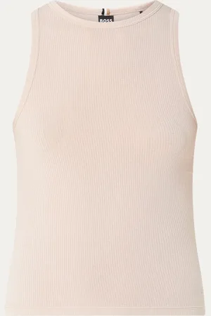 HUGO BOSS Flow tanktop met ribstructuur