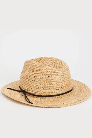 Barts Celery hoed van raffia