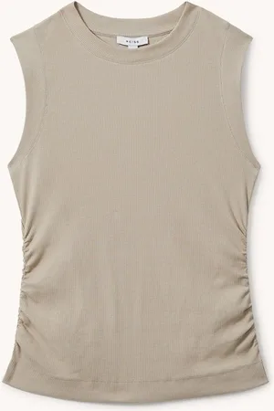 Reiss Trudy top met ruches
