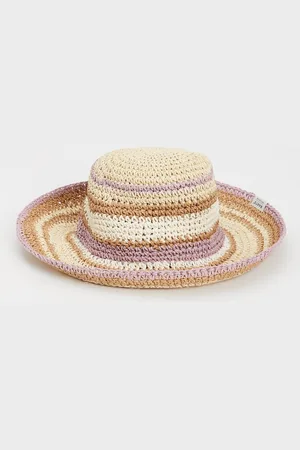 Barts Silaa bucket hoed van raffia