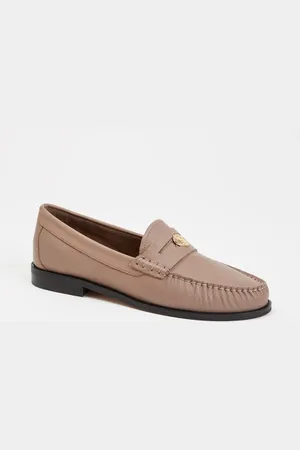Dune Gilmour loafer van leer