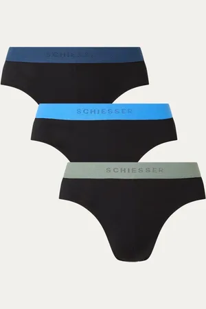 Schiesser Rio slip van biologisch katoen in 3-pack