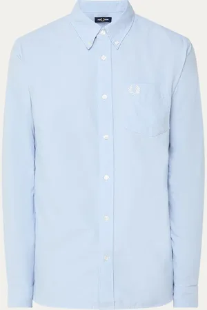 Fred Perry Oxford regular fit overhemd met borstzak en logo